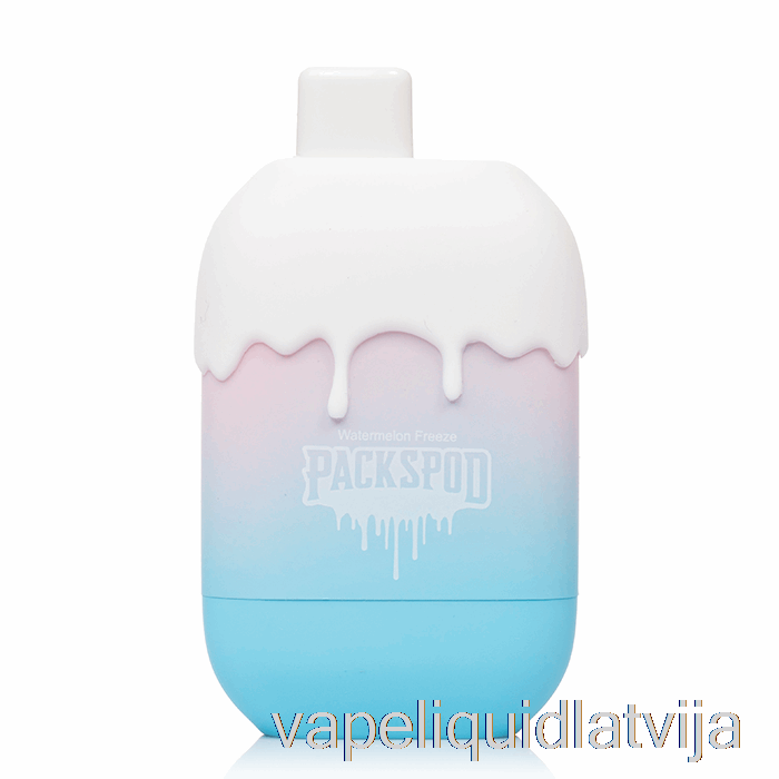 Packwood Packspod 5000 Vienreizējās Lietošanas Miami Haze (arbūzu Sasaldēšanas) Vape šķidrums